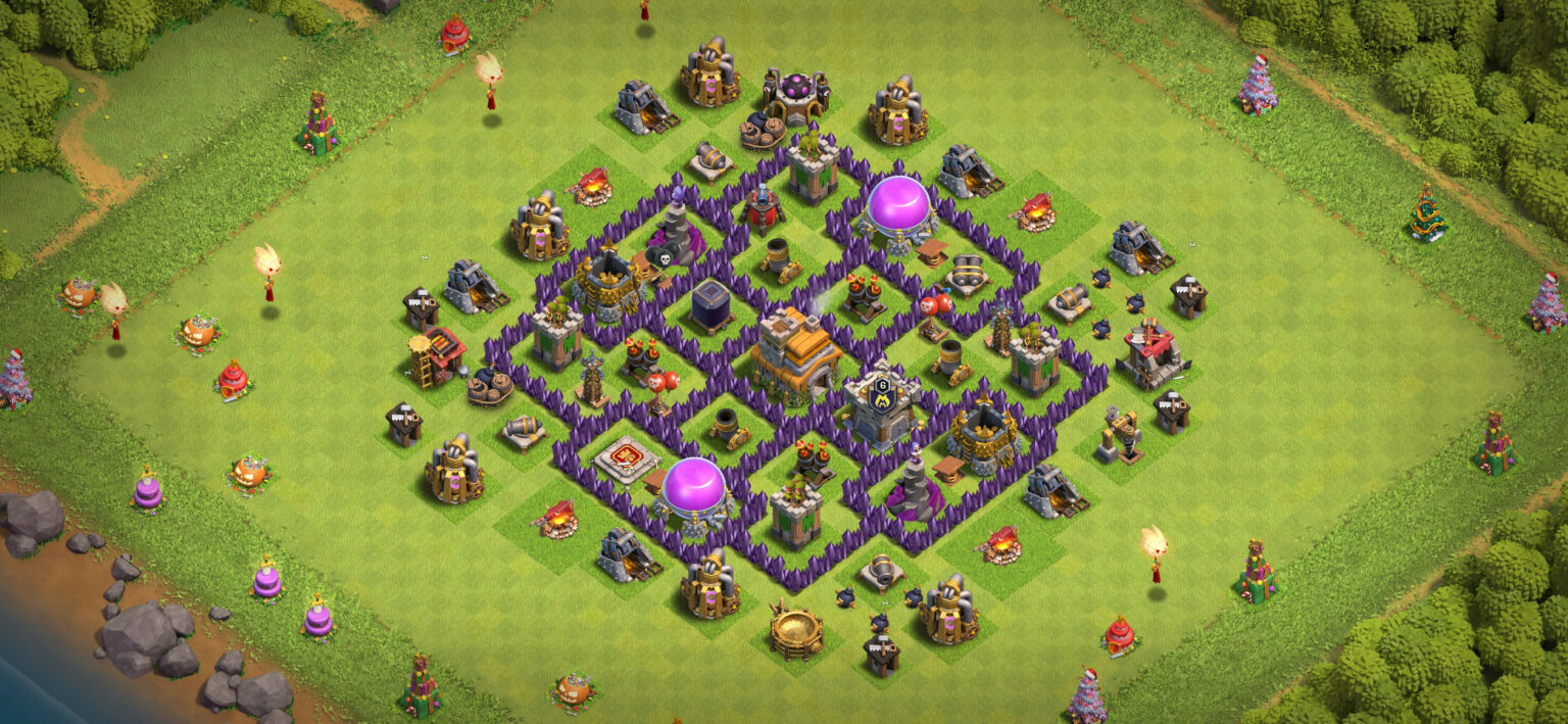 BEST 2023 TH7 Base Layout with Layout Copy Link Base of Clans