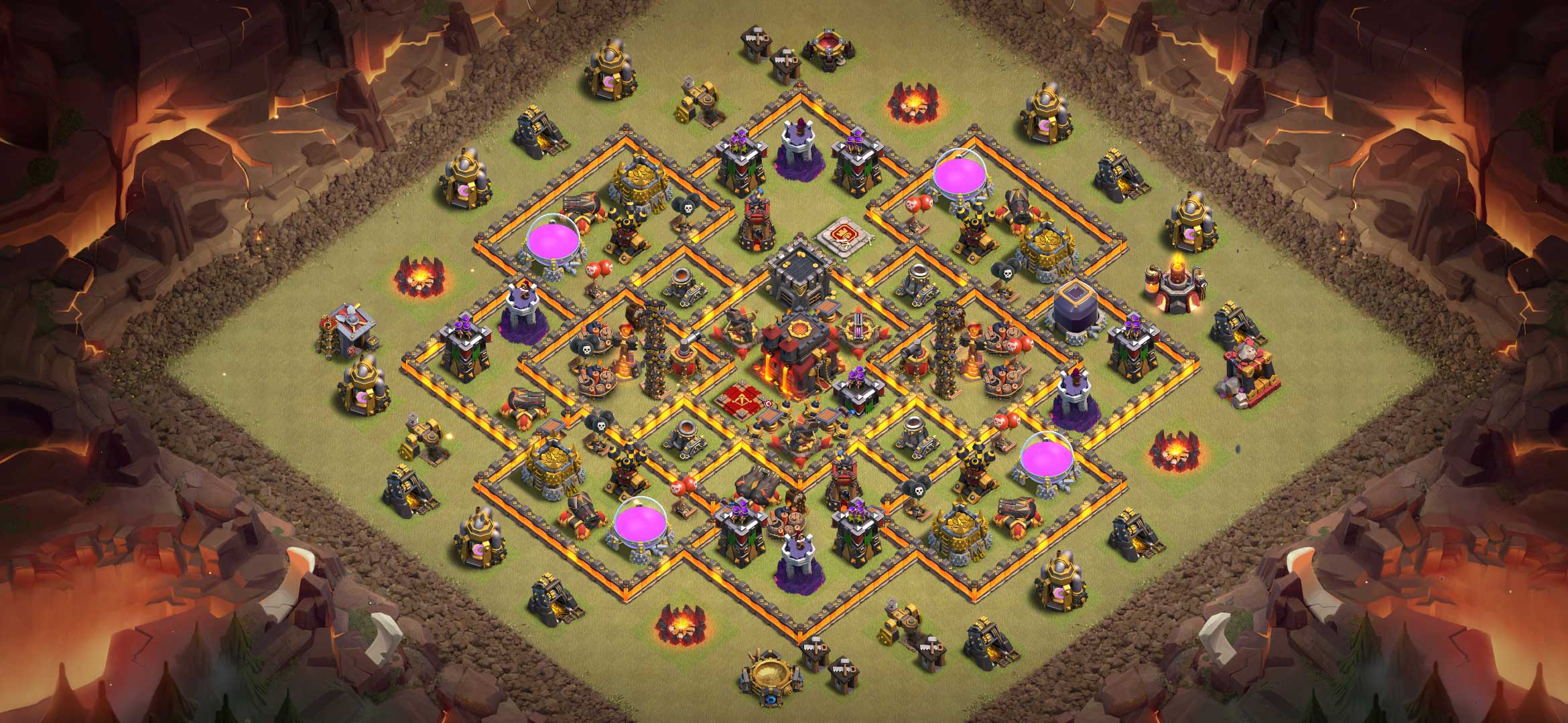 New TH10 War Base