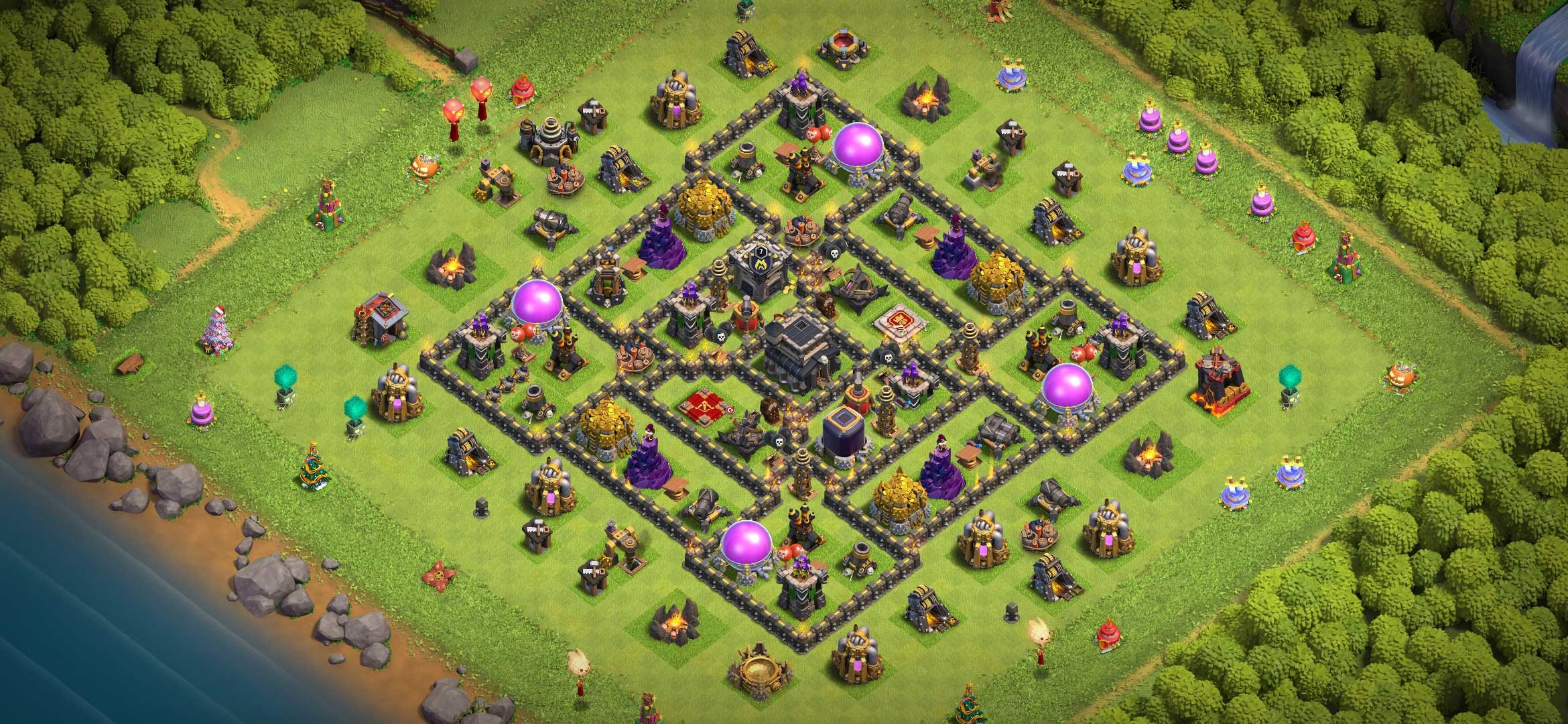 Town Hall 9 home base