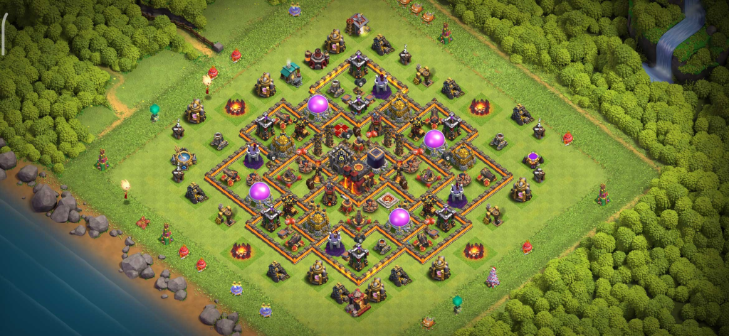 TH10 Home Base Layout