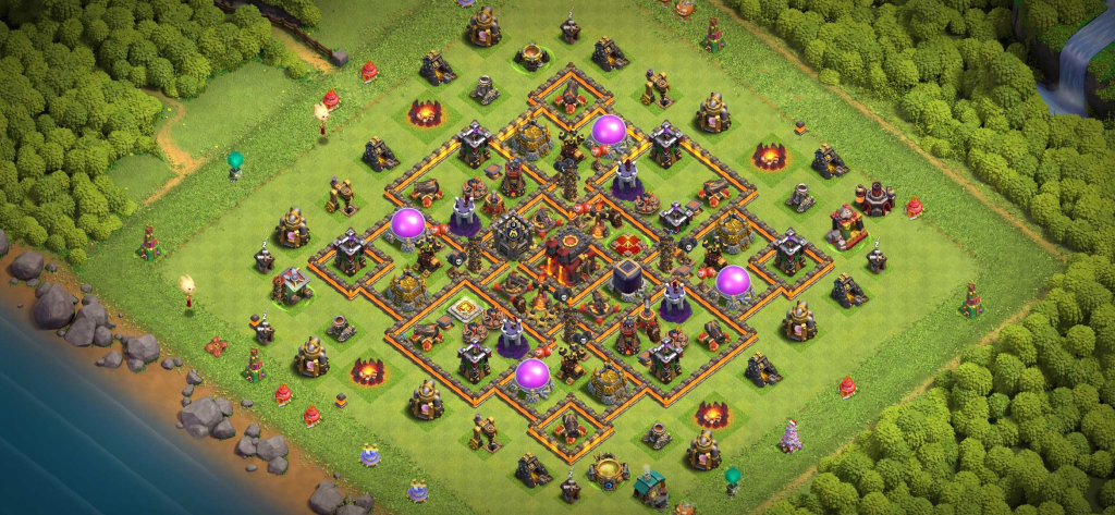 TH10 Base Layout