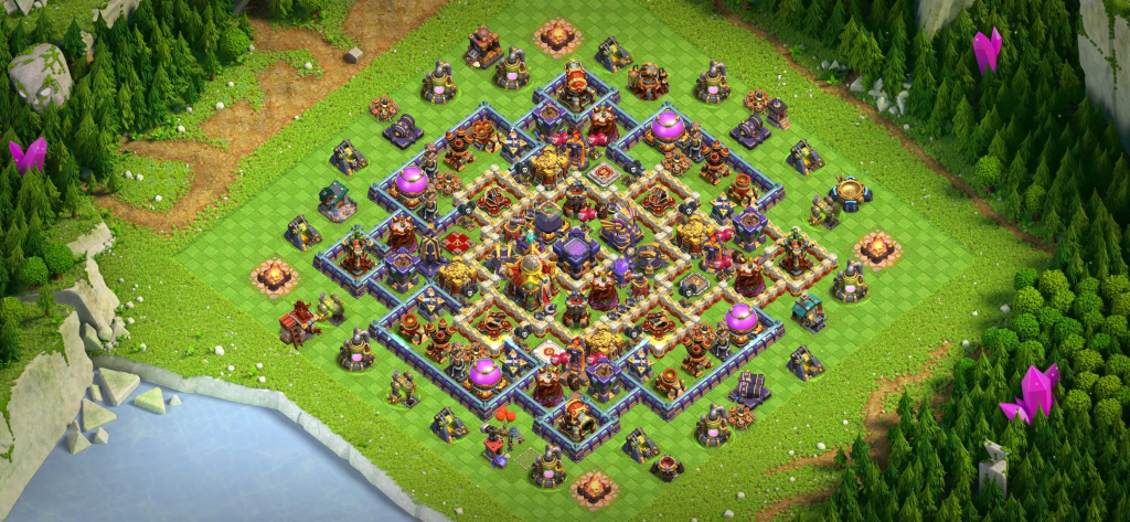  TH16 base layout