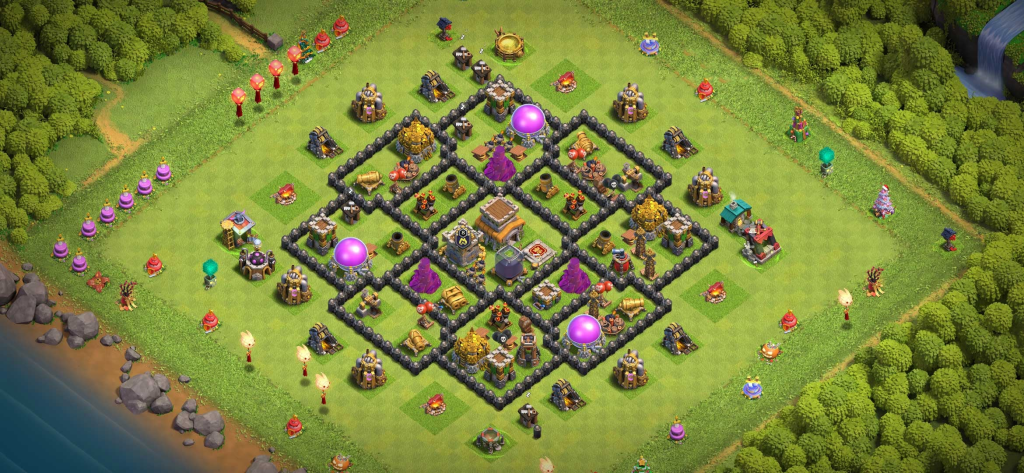 TH8 Home Base Layout