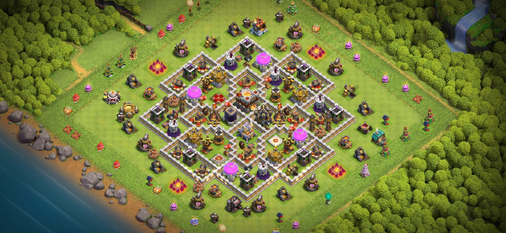 TH11 defensive base