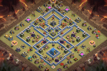 TH12 base in Clash of Clans