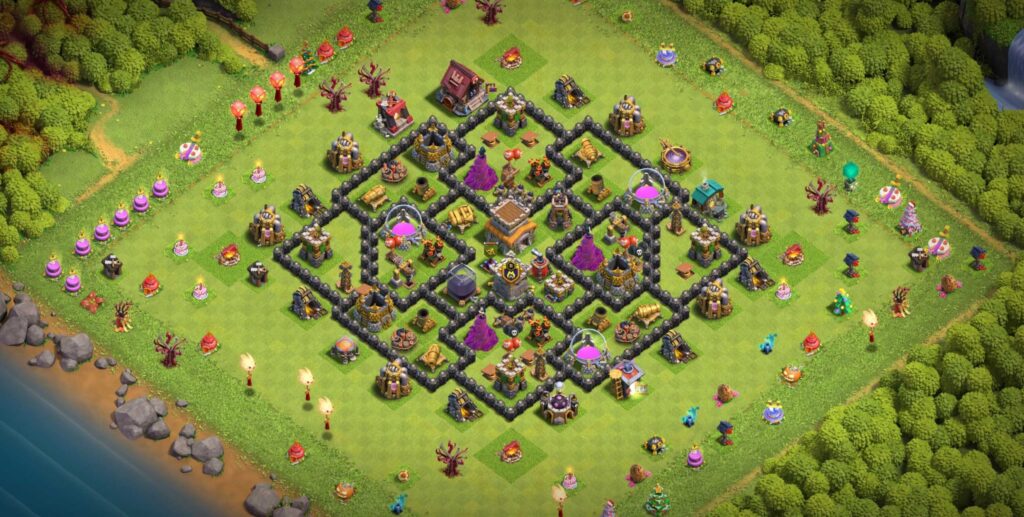 TH8 Base Layout