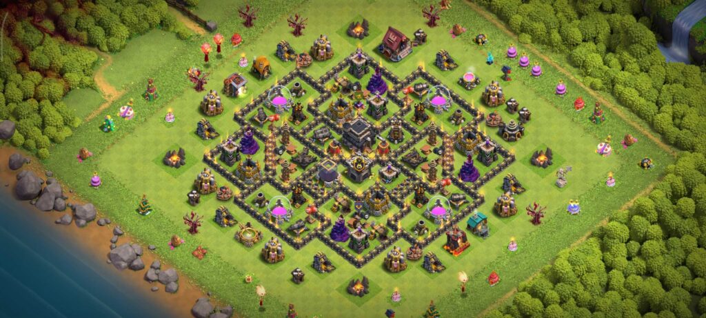 TH9 Base Layout