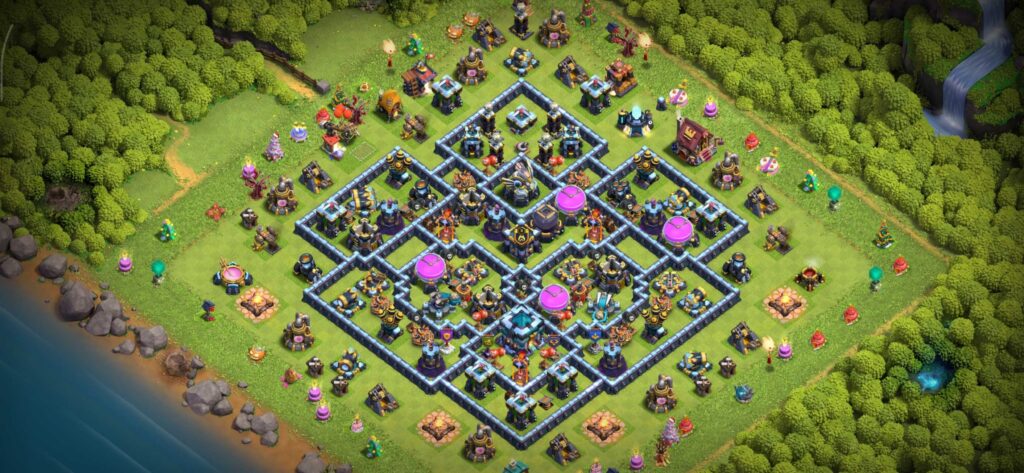 TH13 home base layout